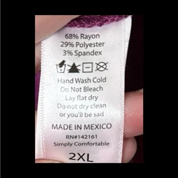 LuLaRoe Naomi Tunic 2XL - Picture 5 of 8